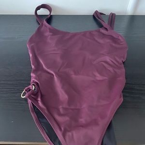 Solid and Striped One piece